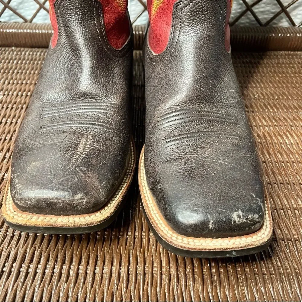 Ariat Quantum Brander Square Toe Cowboy Boots Size 11D